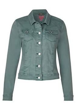 STREET ONE Damen Roxana Jeansjacke, Jade medium Washed, 40 von Street One