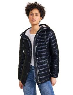 STREET ONE Damen Steppjacke, gravity blue, 34 von Street One