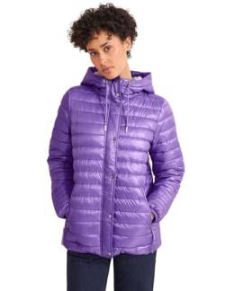 STREET ONE Damen Steppjacke, shiny lilac, 36 von Street One