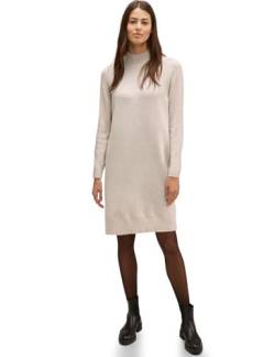 STREET ONE Damen Strickkleid Whisper Cream Melange 40 von Street One