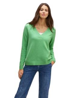 STREET ONE Damen Strickpullover, light spring green mel., 40 von Street One