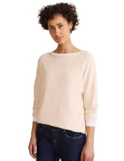 STREET ONE Damen T-Shirt 3/4 Arm, lucid white, 34 von Street One