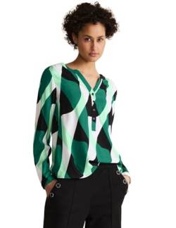 STREET ONE Damen Viskose Bluse, Fresh Spring Green, 38 von Street One