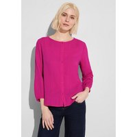 STREET ONE Klassische Bluse Street One Musselin Bluse in Magnolia Pink (1-tlg) Nicht Vorhanden von Street One