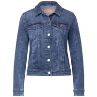 STREET ONE Outdoorjacke QR Denim-Jacket,indigo, indigo random wash von Street One