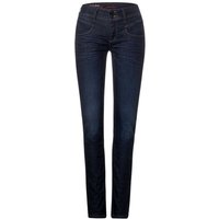 STREET ONE Slim-fit-Jeans - Casual Fit - Basic Jeans - Dunkle Jeans von Street One