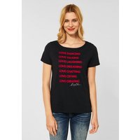 STREET ONE T-Shirt mit Wording von Street One