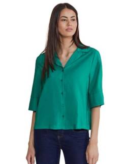 Street One Damen Bluse mit 3/4 Arm intense aqua 46 von Street One