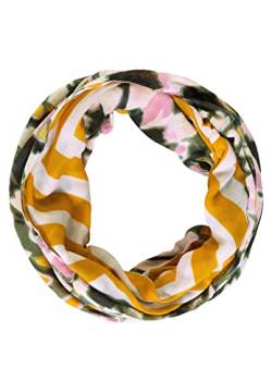 Street One Damen Loop Polyester Mode-Schal, Sunset Yellow, A von Street One