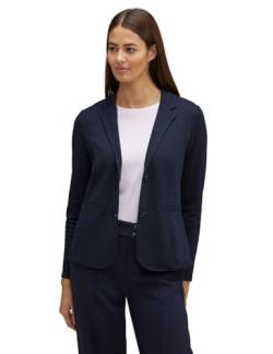 Street One Damen Qr Basic Blazer, Deep Blue, 34 von Street One