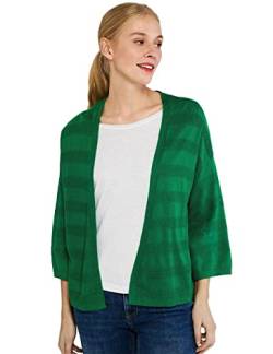 Street One Damen Strukturcardigan A253591, Brisk Green, 34 von Street One