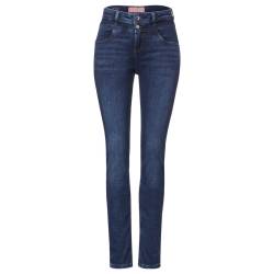 Street One Jane Jeans mid indigo random wash 25/32 von Street One