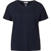 Street One T-Shirt, Rundhals, für Damen, blau, 36 von Street One
