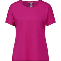 Street One T-Shirt, Rundhals, für Damen, pink, 36 von Street One
