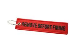 Streetculture Remove Before Firing Nylon Jet Tag Schlüsselanhänger langlebig und robust - Flight Accessories Zubehör Lanyard Schlüsselband Keychain von Streetculture