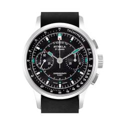 Strela Herren Armbanduhr mit Sea-Gull ST1901 Uhrwerk Chronograph Handaufzug Cosmos 40mm von Strela