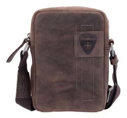 Strellson 4010003249 702 - Richmond Clint Shoulderbag xsvz darkbrown von Strellson