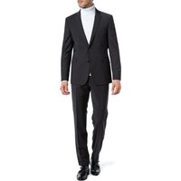 Strellson Herren Anzug schwarz Schurwoll-Stretch Slim Fit von Strellson