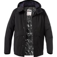 Strellson Herren Funktionsjacke schwarz Mikrofaser unifarben von Strellson