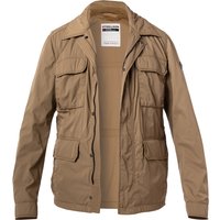 Strellson Herren Jacke braun Mikrofaser unifarben von Strellson