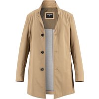 Strellson Herren Kurzmantel beige Baumwolle unifarben von Strellson