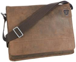 Strellson Herren Messenger Richmond Tasche aus Leder von Strellson