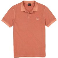 Strellson Herren Polo-Shirt orange Baumwoll-Piqué von Strellson