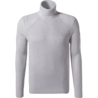 Strellson Herren Rollkragenpullover grau Wolle unifarben von Strellson