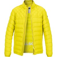 Strellson Herren Steppjacke gelb Mikrofaser unifarben von Strellson