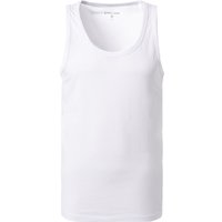 Strellson Herren Tanktop weiß Baumwolle unifarben von Strellson