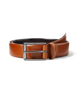 Strellson Premium Herren Belt Gürtel, Braun (Cognac 55), 115 cm von Strellson