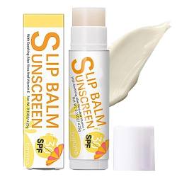 Lippenbalsam mit Sonnenschutz | Feuchtigkeitsspendender Lippen-Sonnenschutz zum Schutz | Sonnenschutzmittel in Reisegröße für die Lippen, beruhigt und befeuchtet die Lippen, Stronrive von Stronrive