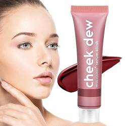 Rouge-Make-up | Natürlicher glitzernder flüssiger Illuminator für das Gesicht,Wasserfestes, atmungsaktives, wischfestes Samt-Gesichtsrouge-Make-up mit taufrischem Finish für alle Hauttypen Stronrive von Stronrive