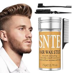 Slick Stick für Haare - Haarpomaden für Männer und Frauen, nicht fettendes Haar-Styling-Wac,Haarkantenprodukte für Versammlungen, Zuhause, Arbeit, Dating, Reisen Stronrive von Stronrive