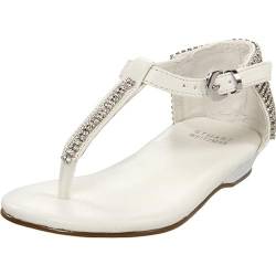 Stuart Weitzman Kinderschuhe Bravo, Mädchen Sandalen, Weiss (White), EU 32 (UK 12) (US 1) von Stuart Weitzman Kinderschuhe