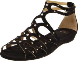 Stuart Weitzman Kinderschuhe Golddigger, Mädchen Sandalen, Schwarz (Black), EU 28 (US 10) von Stuart Weitzman Kinderschuhe