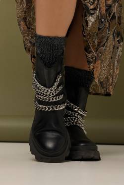 Boots, Damen, schwarz, Größe: 42, Leder/Synthetische Fasern, Studio Untold von Studio Untold