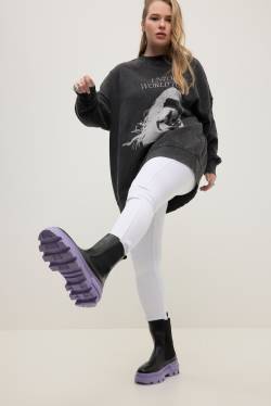 Chelsea-Boots, Damen, lila, Größe: 41, Sonstige/Leder, Studio Untold von Studio Untold