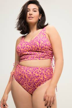 Große Größen Bikini-Slip, Damen, orange, Größe: 46, Polyester/Synthetische Fasern/Elasthan, Studio Untold von Studio Untold