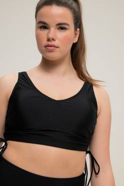 Große Größen Bikini-Top, Damen, schwarz, Größe: 44, Polyester/Synthetische Fasern/Elasthan, Studio Untold von Studio Untold