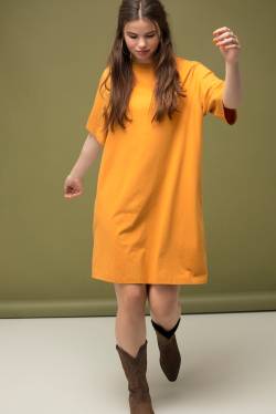 Große Größen Extra Longshirt, Damen, orange, Größe: 42/44, Baumwolle, Studio Untold von Studio Untold