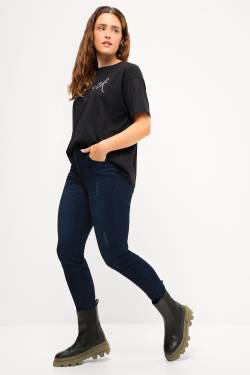 Große Größen Skinny Jeans, Damen, blau, Größe: 42, Viskose/Baumwolle/Polyester, Studio Untold von Studio Untold