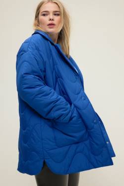 Große Größen Steppjacke, Damen, blau, Größe: 54/56, Polyester, Studio Untold von Studio Untold