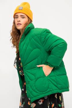 Große Größen Steppjacke, Damen, grün, Größe: 46/48, Polyester/Synthetische Fasern, Studio Untold von Studio Untold