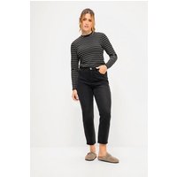 Studio Untold Funktionshose Mom-Jeans wide Legs 5-Pocket Elastikbund von Studio Untold