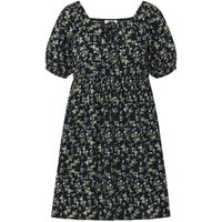 Studio Untold Minikleid Minikleid A-Line Flower Print Carree-Ausschnitt von Studio Untold