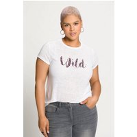 Studio Untold Rundhalsshirt T-Shirt Classic Fit Statement Print Rundhals von Studio Untold