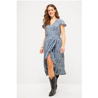 Studio Untold Sommerkleid Midikleid A-Line Paisley Print V-Ausschnitt von Studio Untold