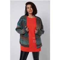 Studio Untold Strickjacke Strickjacke oversized Farbverlauf V-Ausschnitt von Studio Untold