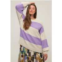 Studio Untold Strickpullover Pullover oversized Grobstrick Blockstreifen von Studio Untold